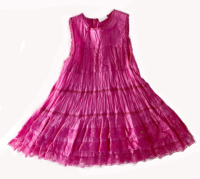 3Pommes Fuchsia Spring/Summer Dress