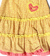 Pomme Framboise of France Girls FloralTiered Dress