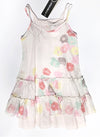 Jean Bourget Of France Layered Floral Sundress Dress