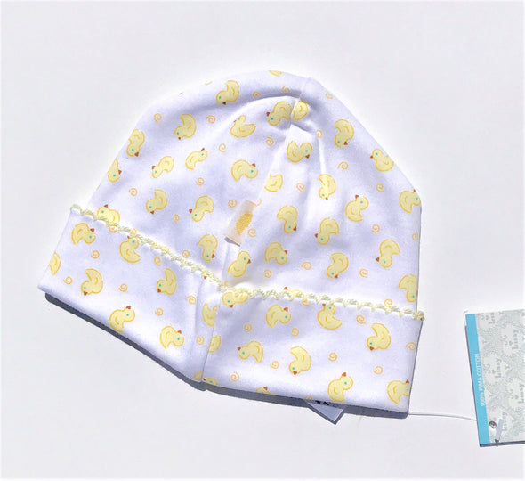 Kisy Kisy 1Pc Yellow Duckies Homeward Printed Hat