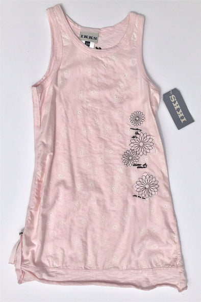 IKKS of France Girl Pale Pink Tank Dress