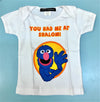 Rabbis Daughters Short Sleeve Tee With Grover Print