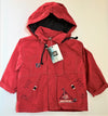 RDP Of ITALY NAUTICAL SPRING RED JACKET WITH HOOD