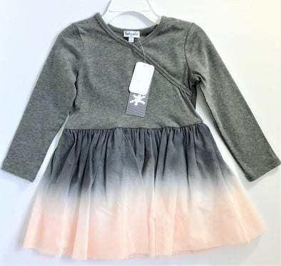Splendid Pink/Grey Tutu Cotton Lined Dress