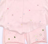 IKKS 2Pc Soft Cotton Knit Pink Sleeveless Dress And Bike Short