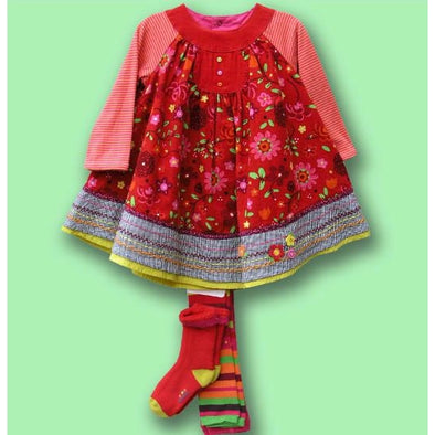 Catimini 12M Fall/Winter 2pc Dress with Footless Tights and Socks