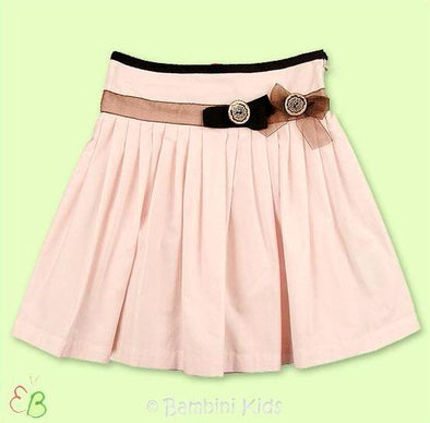 Floriane of France Pale Peach Girls Dressy Long Skirt