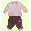 Les Bebes by Floriane of France 2pc Fall/Winter Dressy Pant Set