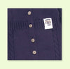 IKKS of France Girls Navy Classic Knit Dress with Tights and Leg Warmers