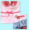 Oilily Infant Girls 100% Cotton Floral Pattern Cap Sleeve Dress